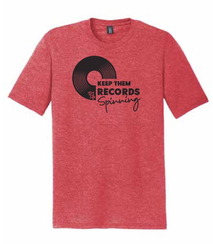 Keep them Records Spinning! (Red)